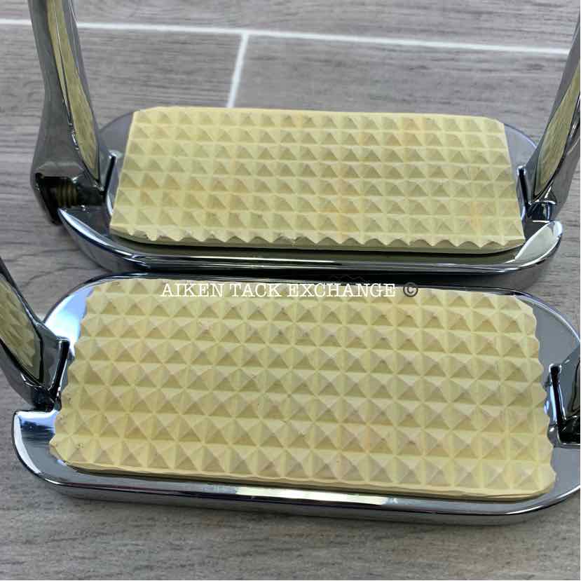 Swivel Flex Footbed Wide Track Stirrup Irons 4.75"
