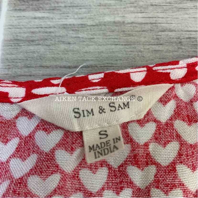 Sim & Sam Top, Size Small