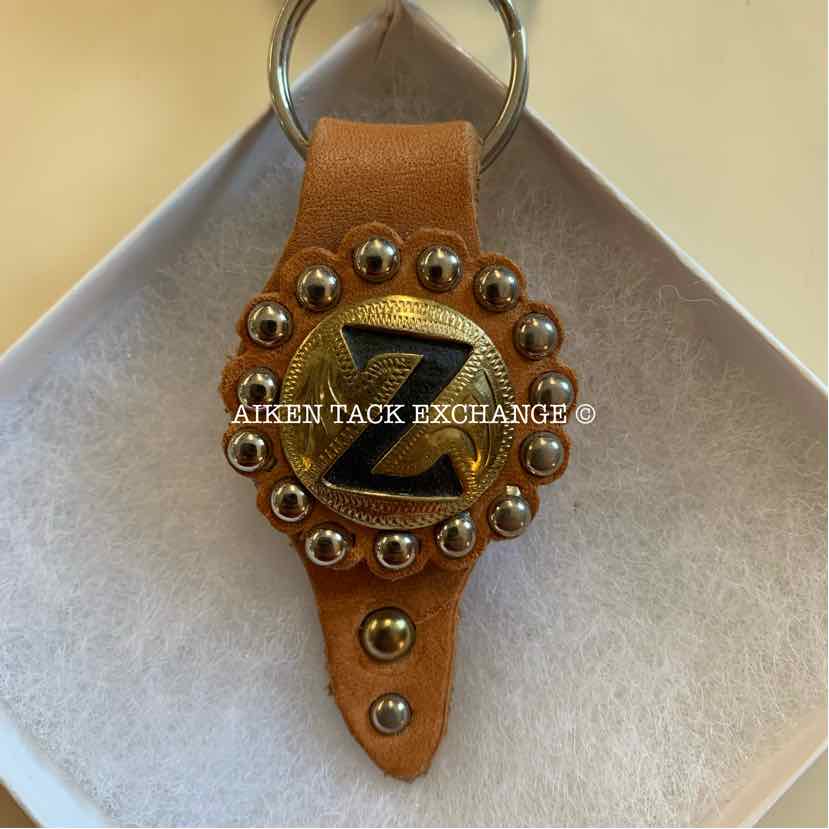 "Z" Initial Key Chain, Brand New