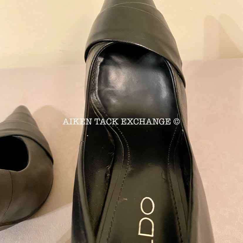 Women's 8, Aldo Pointed Toe Stiletto Heel Pumps, Black:Arielle's Wardrobe: Footwear:Aldo:The Aiken Tack Exchange