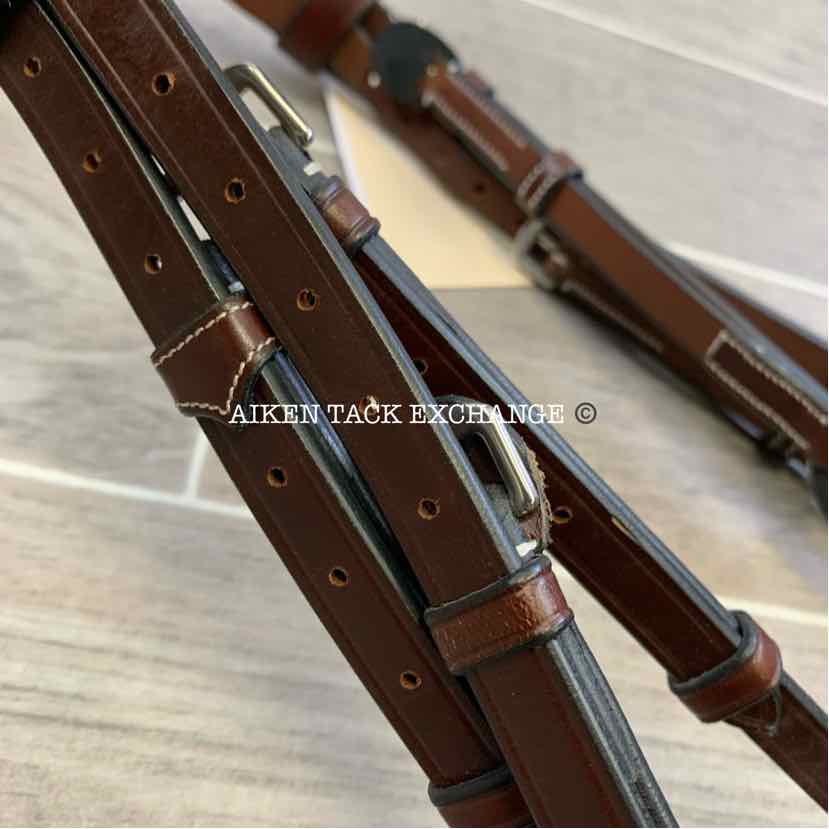 KL Select Italia Chase Figure 8 Bridle with Rubber Reins, Brand New, Size Full