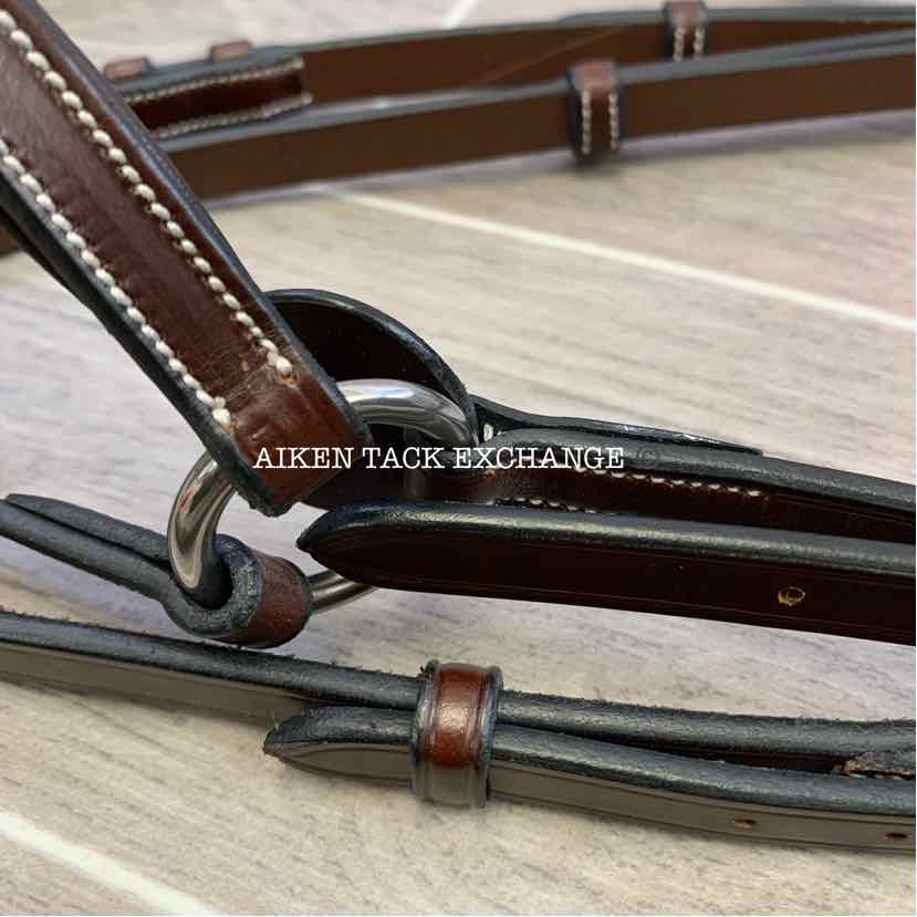 KL Select Italia Chase Figure 8 Bridle with Rubber Reins, Brand New, Size Full