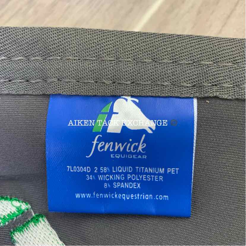 **CLEARANCE** Fenwick Equestrian LT Liquid Titanium Quarter Sheet, Grey, Size LARGE, Brand New