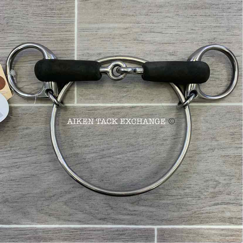 Jacks Dexter Ring Single Joint Rubber Bit 5"