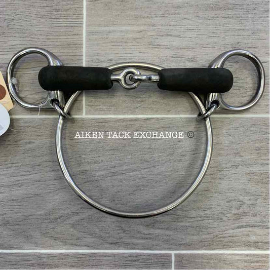 Jacks Dexter Ring Single Joint Rubber Bit 5"