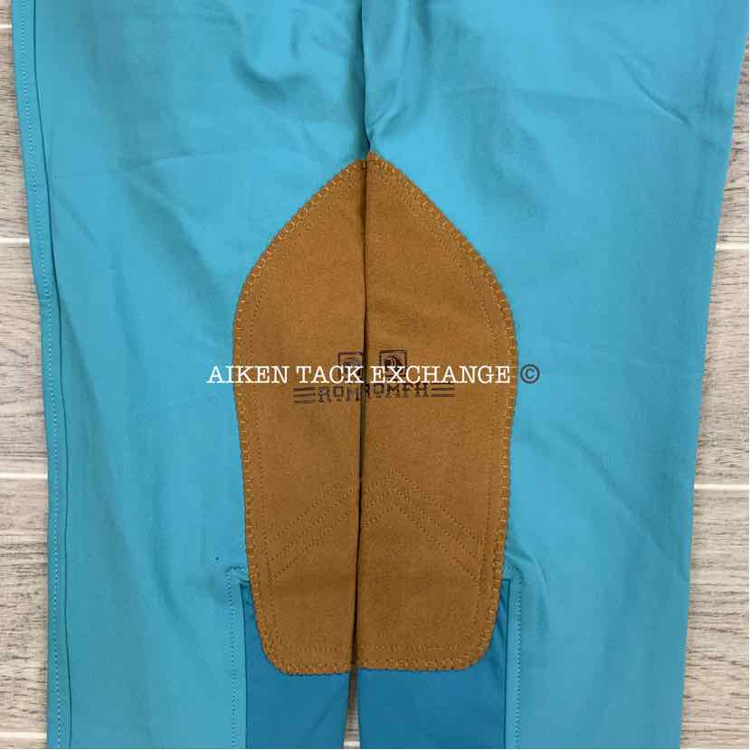 Romfh Sarafina Euro Seat Knee Patch Breeches, Size 28 R