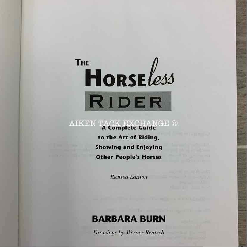 The Horseless Rider by Barbara Burn