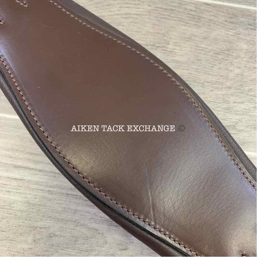 KL Select Red Barn Smart Contour Dressage Girth, Brown, 22"