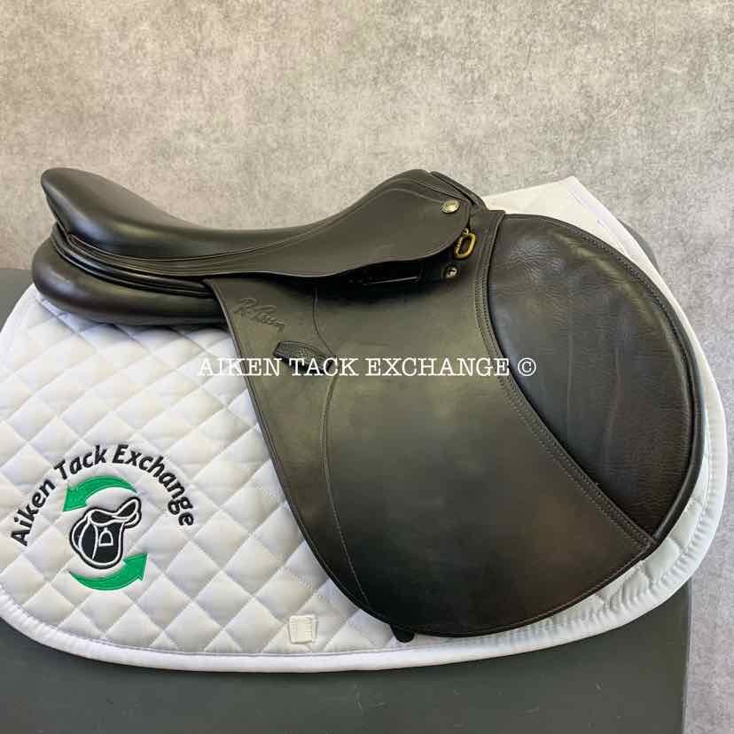 Pessoa Rodrigo XCH Close Contact Jump Saddle, 17" Seat, Adjustable Tree - Changeable Gullet, Bayflex Foam Panels