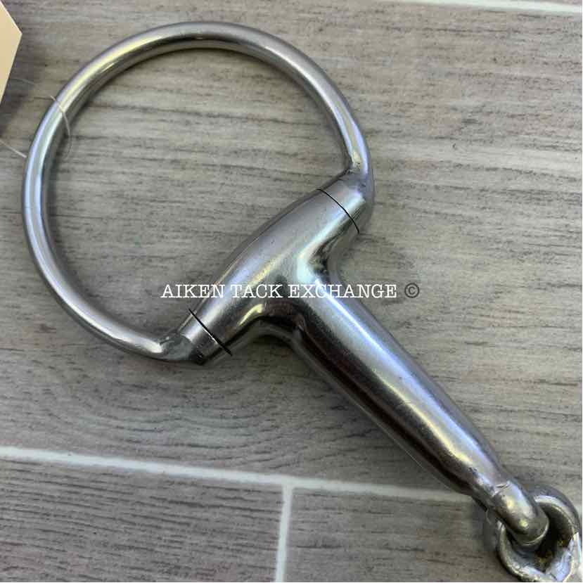 Herm Sprenger Hollow Single Joint Eggbutt Bit 5"