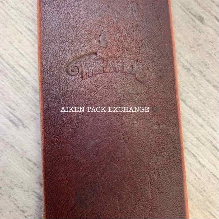 Weaver Leather Latigo Cinch Tie Strap, Burgundy, 1 3/4" x 72"