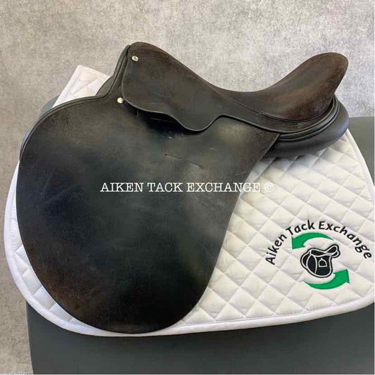 **SOLD** Ainsley Saddlery MVP Series 1 Polo Saddle, 18" Seat, Adjustable Tree - Changeable Gullet, Foam Panels