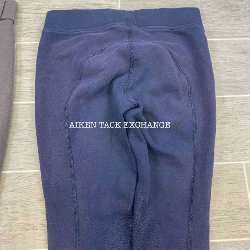 BARGAIN BUNDLE: 2 Pairs of Riding Sport Knee Patch Breeches Tights, Size 12
