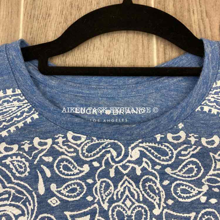 Lucky Brand Short Sleeve Top, XSmall