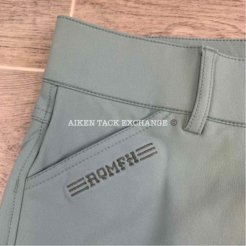 Romfh Sarafina Euro Grip Silicone Knee Patch Breeches, Size 28 R