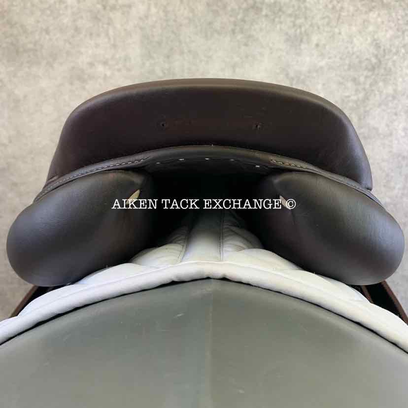 2022 Antares Contact Jump Saddle, 17.5" Seat, 4NB Flap, Medium Tree, Foam Panels, Full Buffalo Leather
