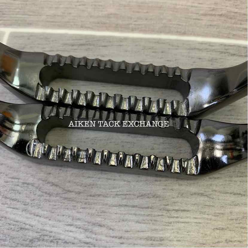 Plated Light Weight Exercise Race Stirrup Irons 3"