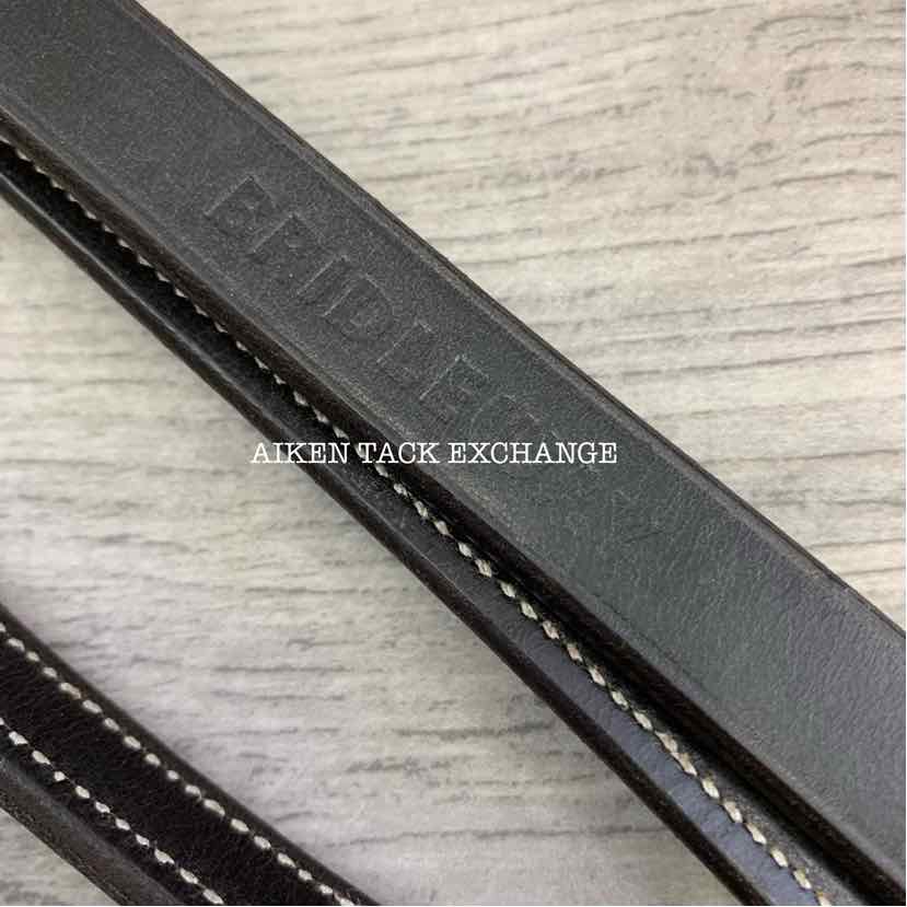 Bridleway Plain Raised Standing Martingale, Dark Havana, Size Pony, Brand New