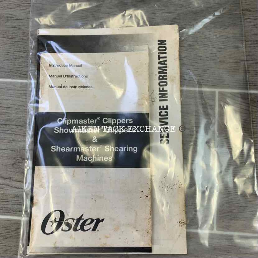 Oster Clipmaster Single Speed Body Clippers with Extra Accessories