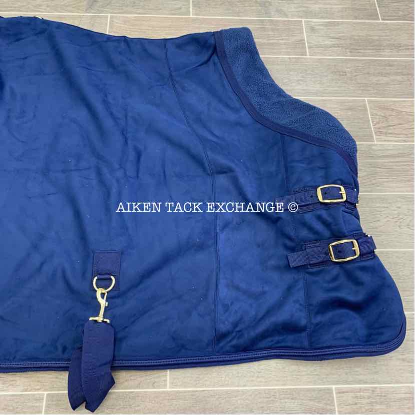 **CLEARANCE** Fenwick Equestrian EquSuede Performance Dress Blanket, Blue, 62"