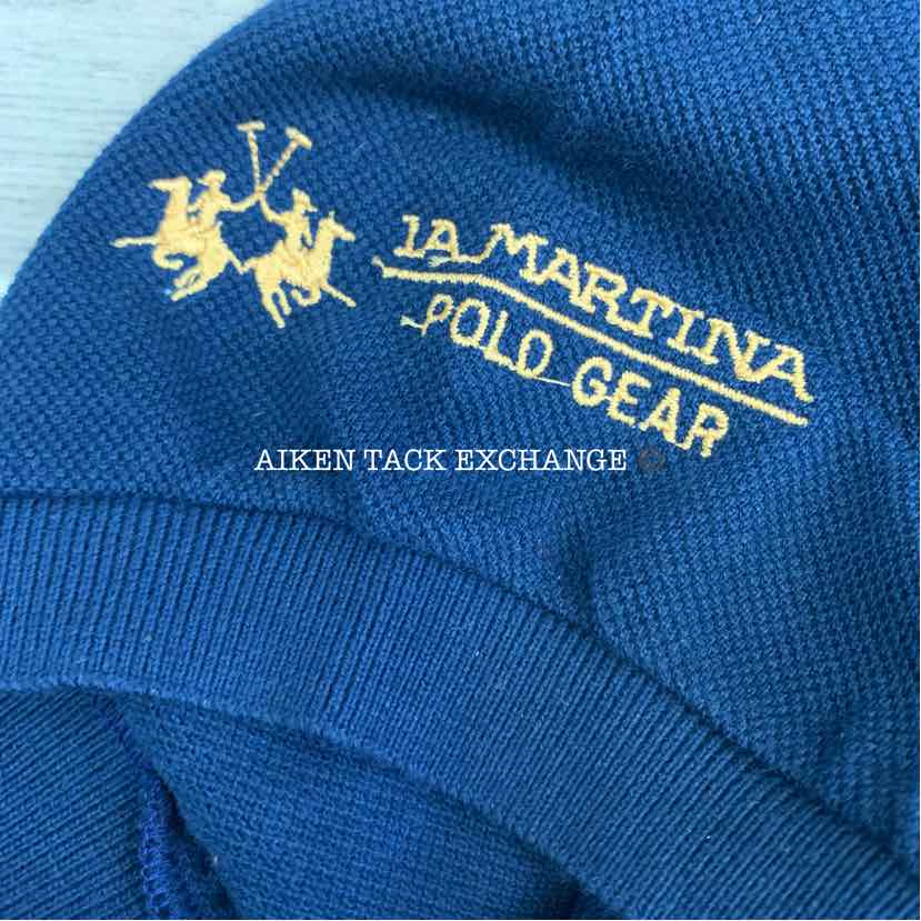 La Martina Polo Gear Short Sleeve Pique Polo Shirt, Size XL, Brand New