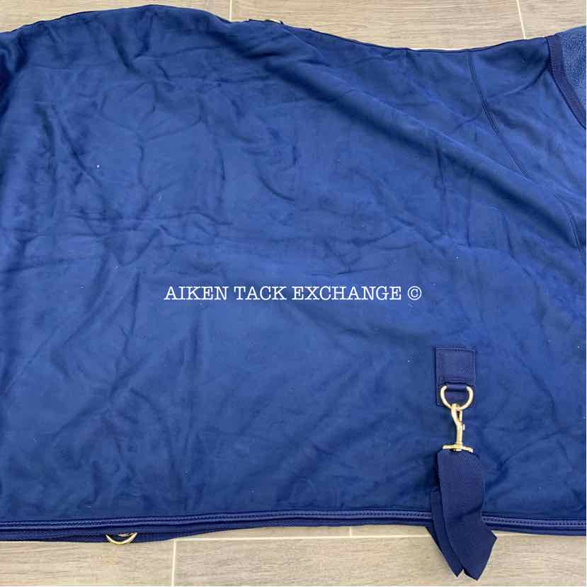 **CLEARANCE** Fenwick Equestrian EquSuede Performance Dress Blanket, Blue, 74"