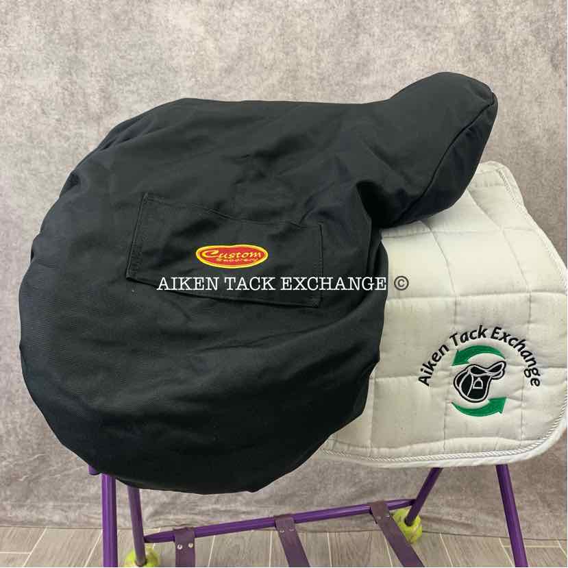 Custom Saddlery Fleece Lined Saddle Cover (Fits AP or Jump Saddle) Brand New