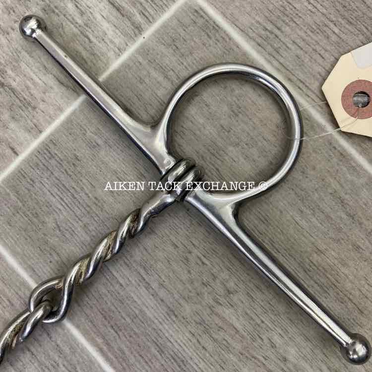 Twisted Wire Single Joint Full Cheek Bit 5"