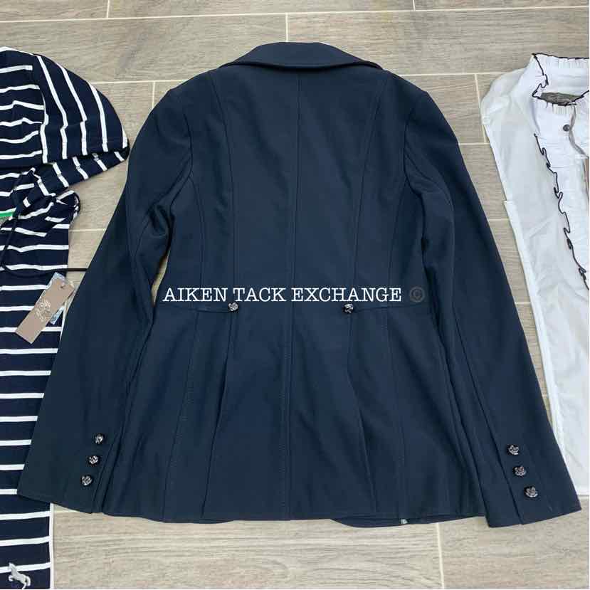 Goode Rider Complete Show Coat w/ 3 Interchangeable Dickies, Size 6