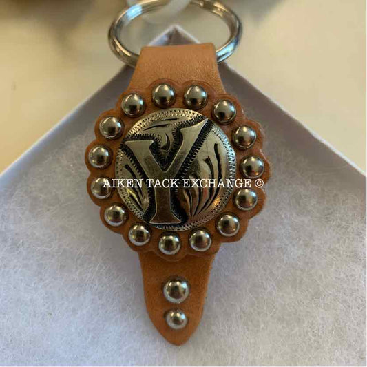 "Y" Initial Key Chain, Brand New