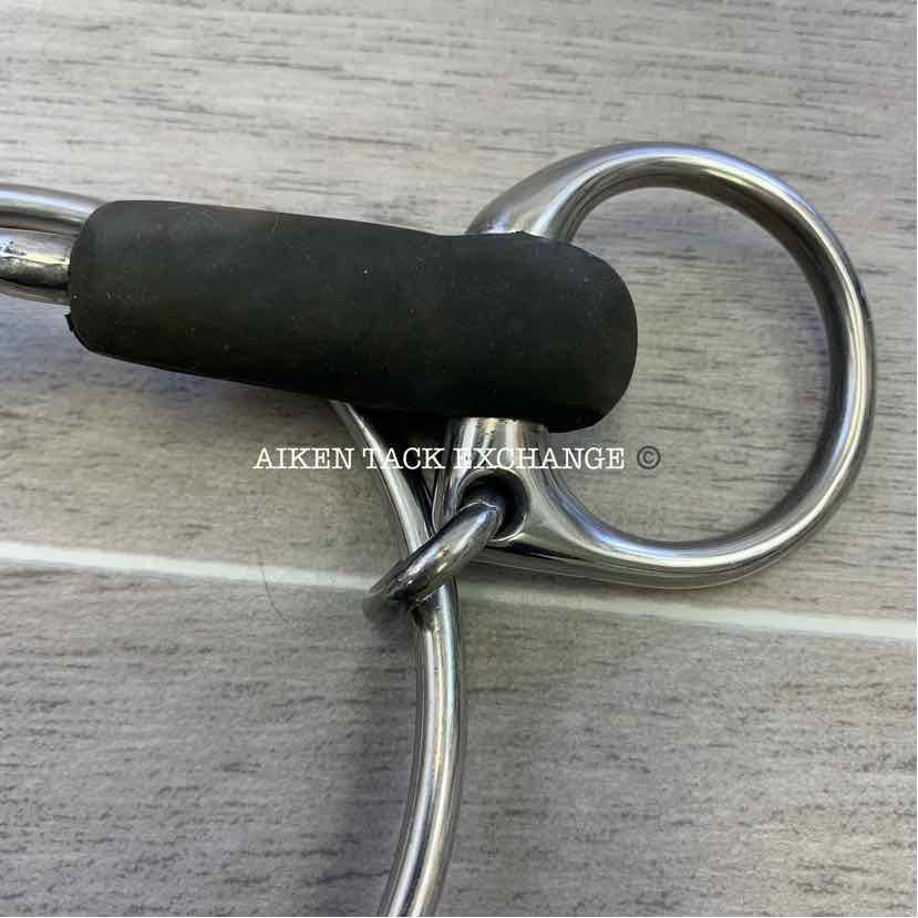 Jacks Dexter Ring Single Joint Rubber Bit 5"