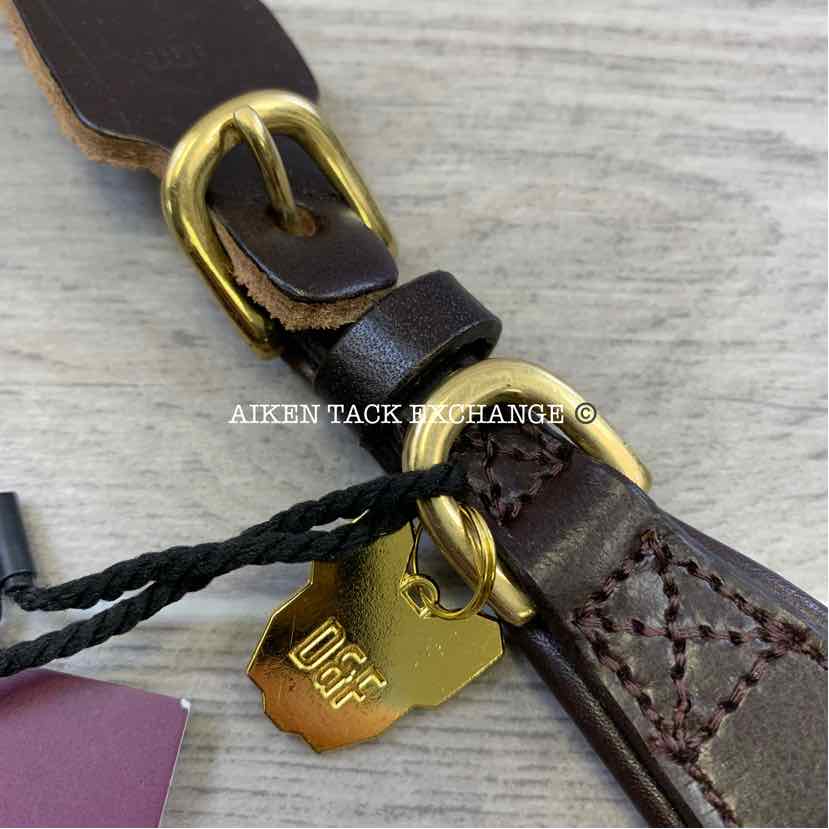 Digby & Fox Padded Leather Dog Collar, Size Small