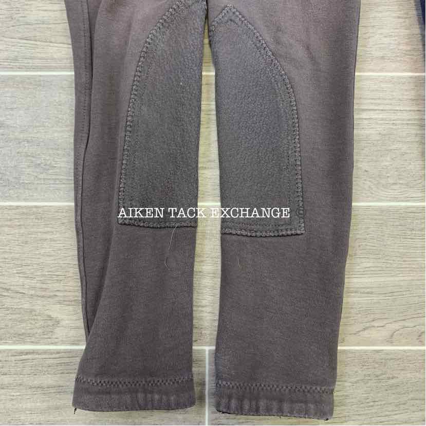 BARGAIN BUNDLE: 2 Pairs of Riding Sport Knee Patch Breeches Tights, Size 12
