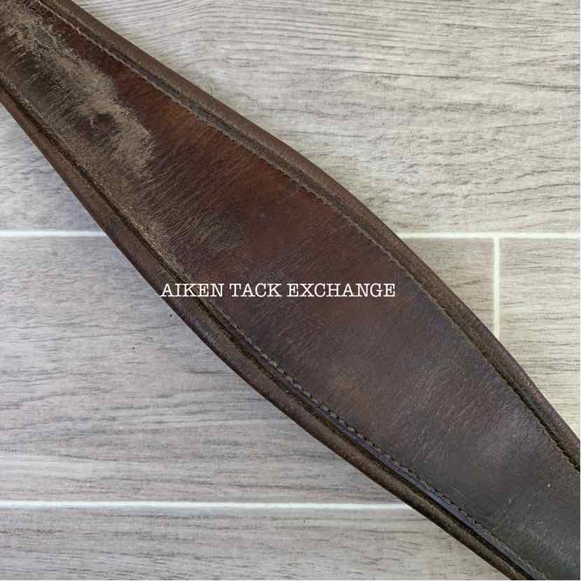 Leather Girth w/ Elastic at One End 54"