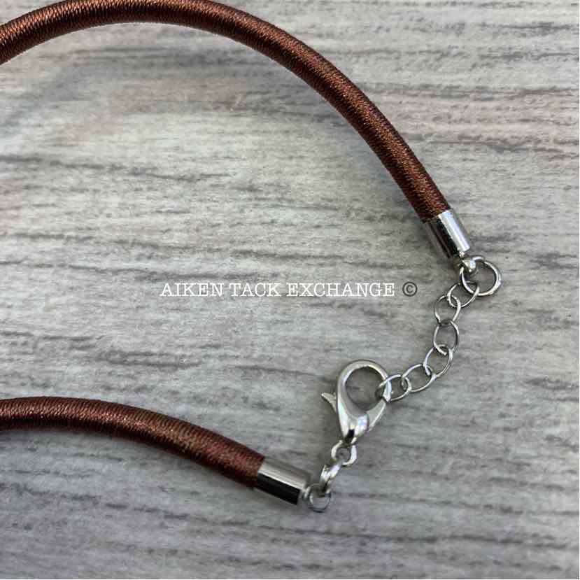 Handmade Copper Glass Pendant Necklace