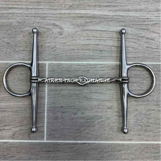 Full Cheek Single Joint Twisted Wire Bit 5"