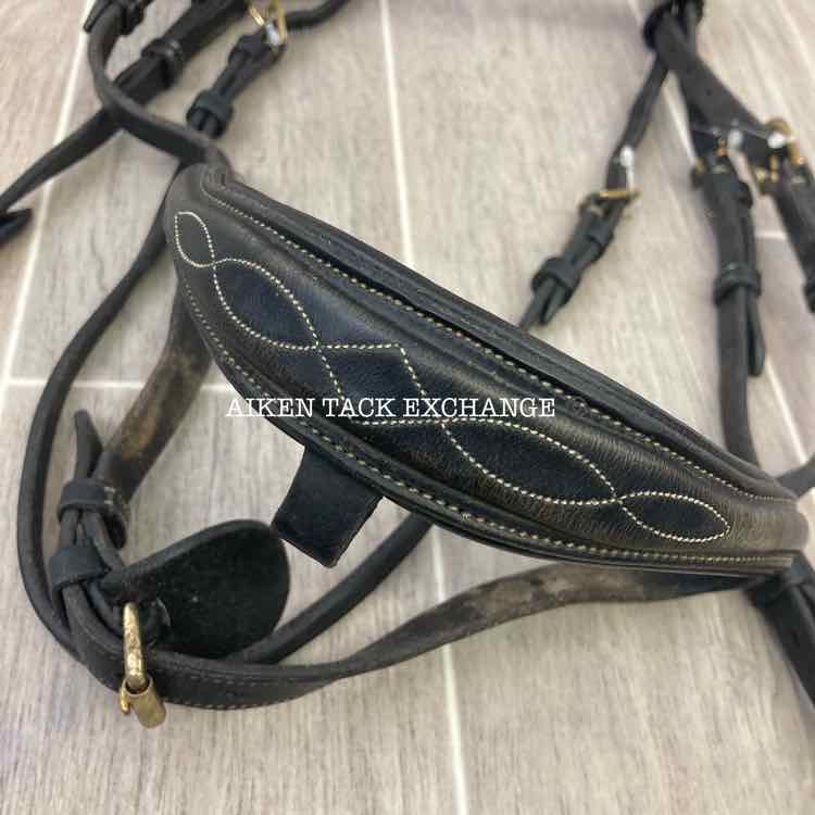 Dy'on Anatomic Bridle w/ Matching Reins, Full
