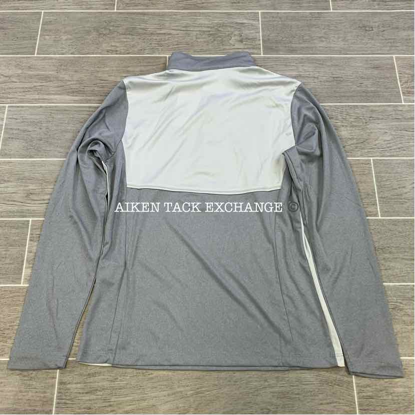 Team 365 Long Sleeve Quarter Zip Shirt, XSmall