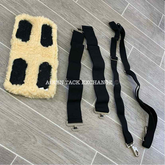 BARGAIN BUNDLE: Turtle Neck Spare Parts: 1 Fleece Collar, 2 Elastic Belly Bands,