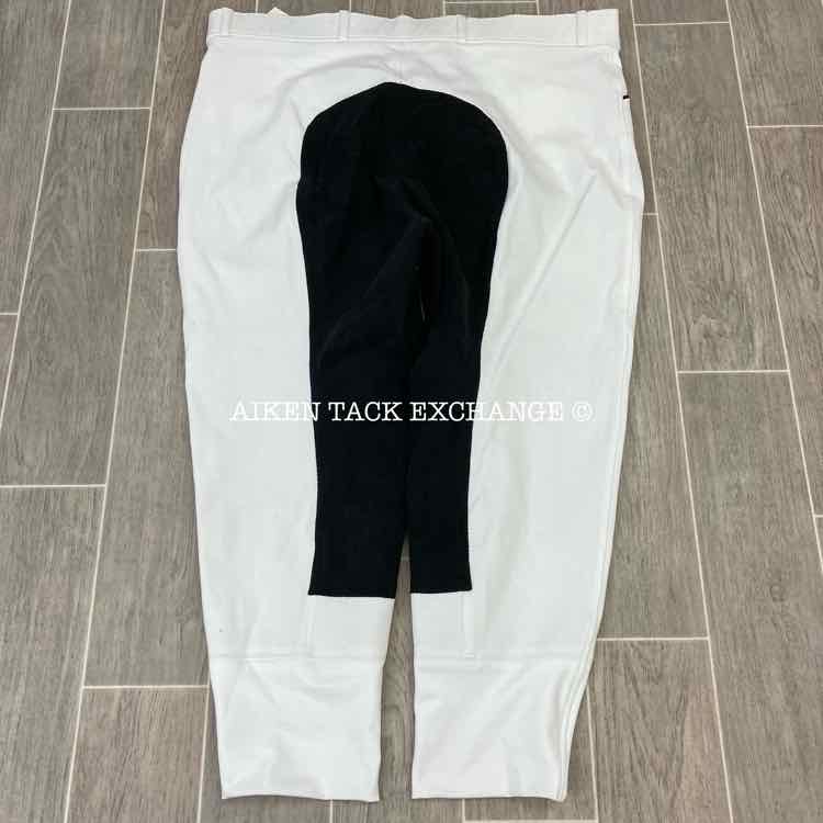 Royal Highness Front Zip Full Seat Breeches, Size 44 R