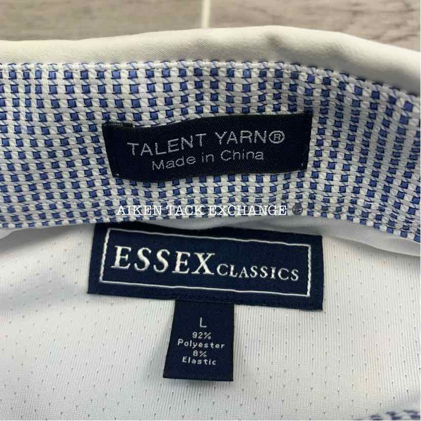 Essex Classics Talent Yarn Short Sleeve Show Shirt, Size Large