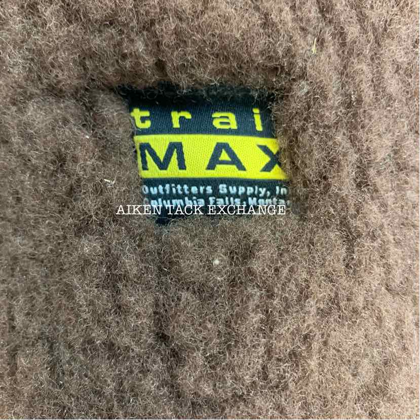 TrailMax Fleece Pack Saddle Pad with Removable Felt Inserts