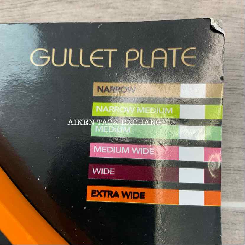 Extra Wide (Orange) Gullet Plate for Zeus Saddles by HKM