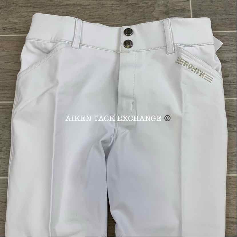 Romfh Olivia Silicone Knee Patch Breeches, Size 12