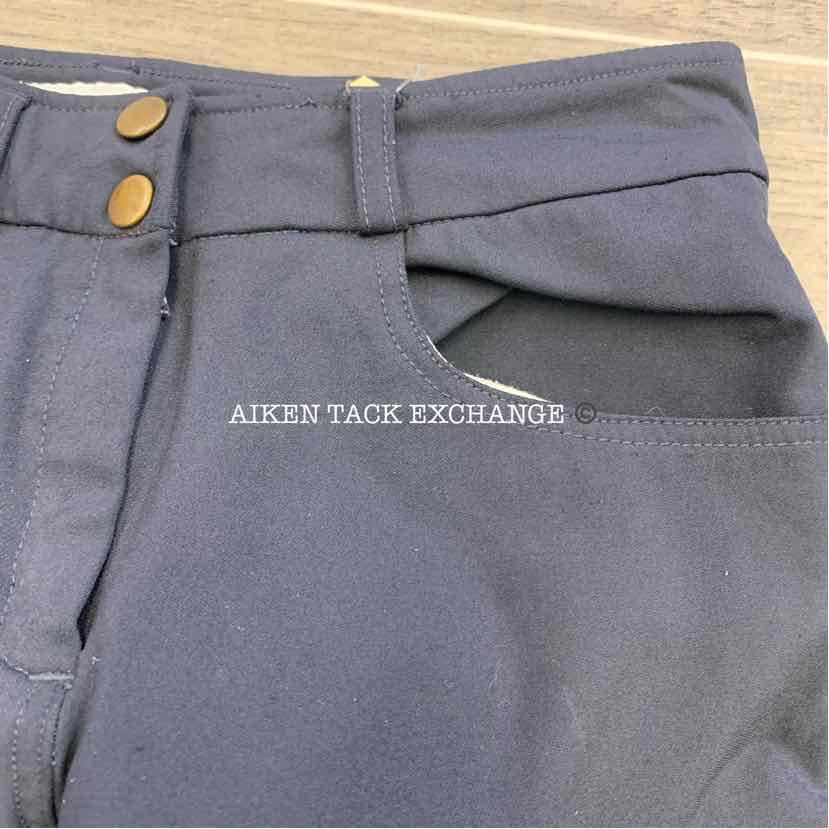 Stevie Equestrian Knee Patch Breeches, Size 28R