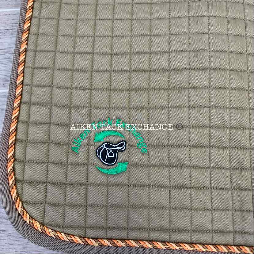 Aiken Tack Exchange Logo Schneiders Dura-Tech Dressage Saddle Pad