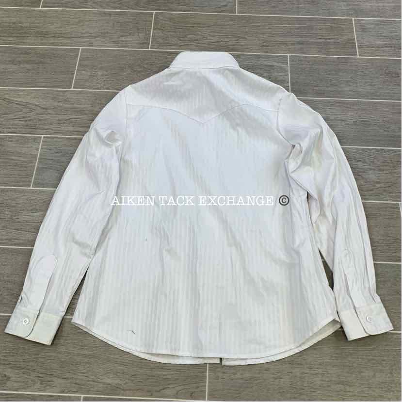 Devon-Aire Long Sleeve Show Shirt, Size 18