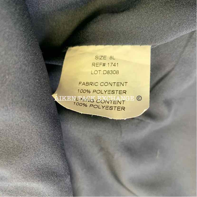 RJ Classics Soft Shell XTREME Washable Show Coat, Navy, Size 8L