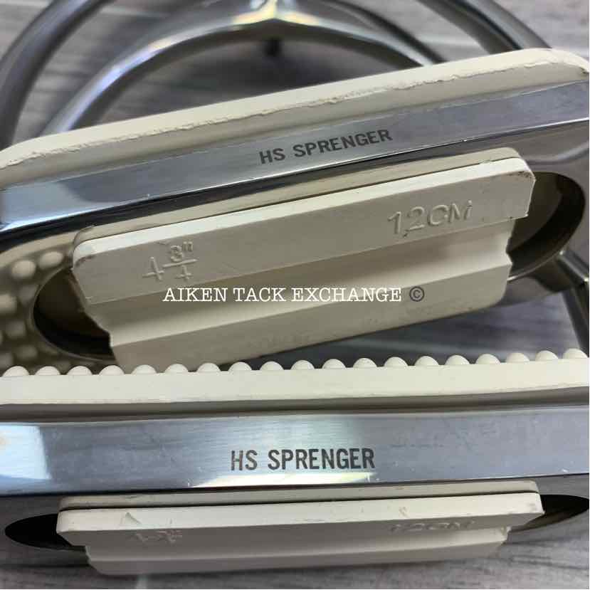 Herm Sprenger Offset Eye Stirrup Irons 4.75"